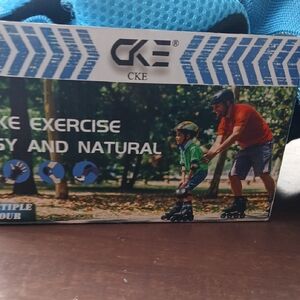 Kids Roller Skates - Black and Blue